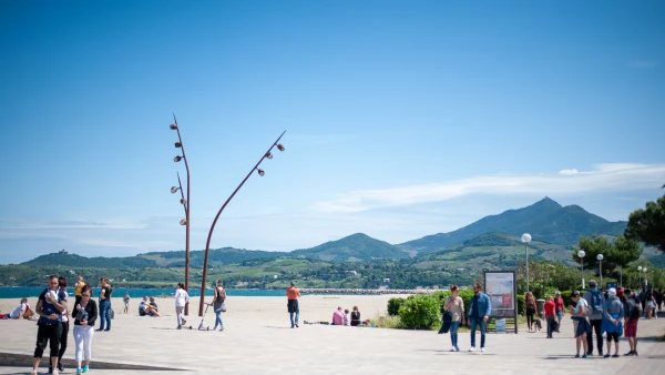 La promenade du front de mer