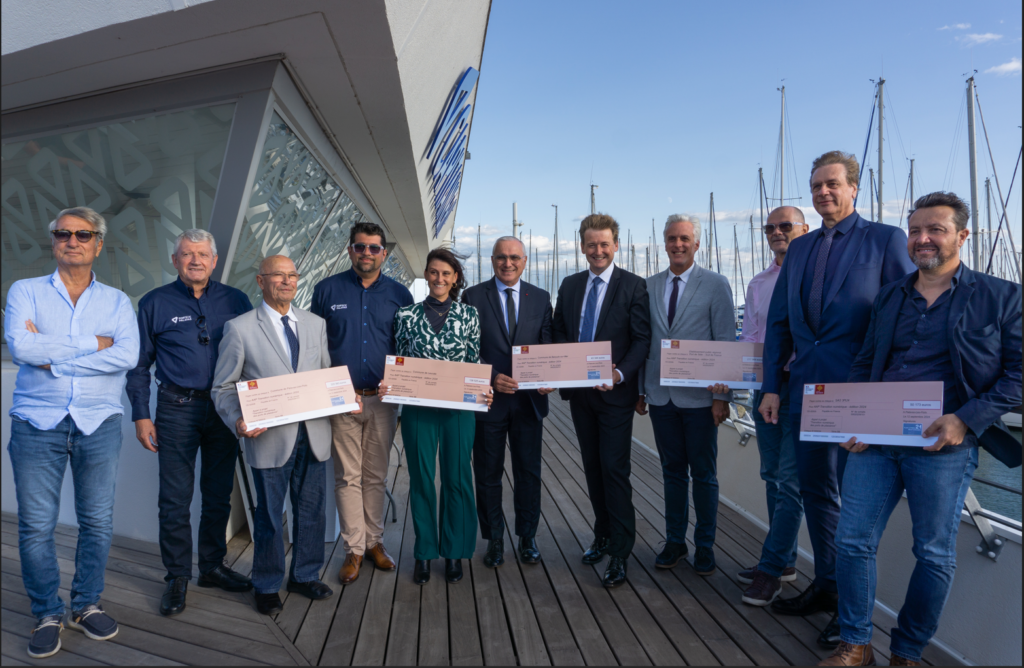 Remise des prix AAP Transition numérique des ports de plaisance